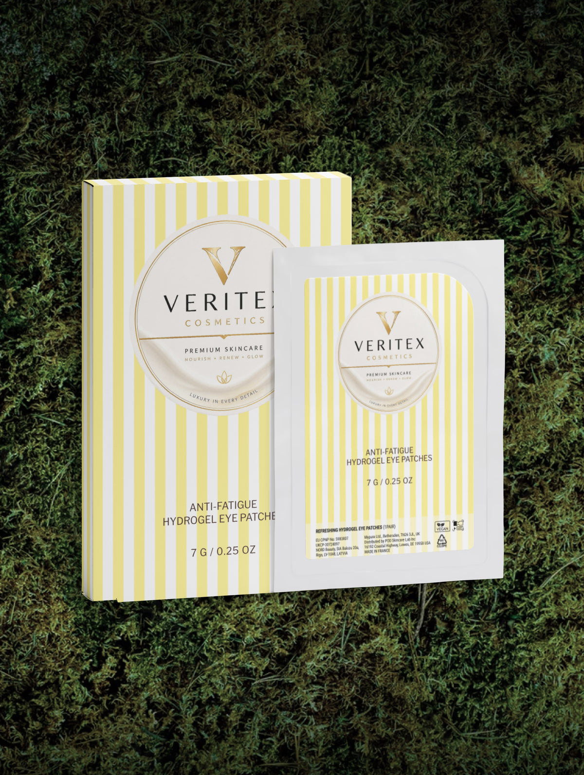 Anti-Fatigue Hydrogel Eye Patches
