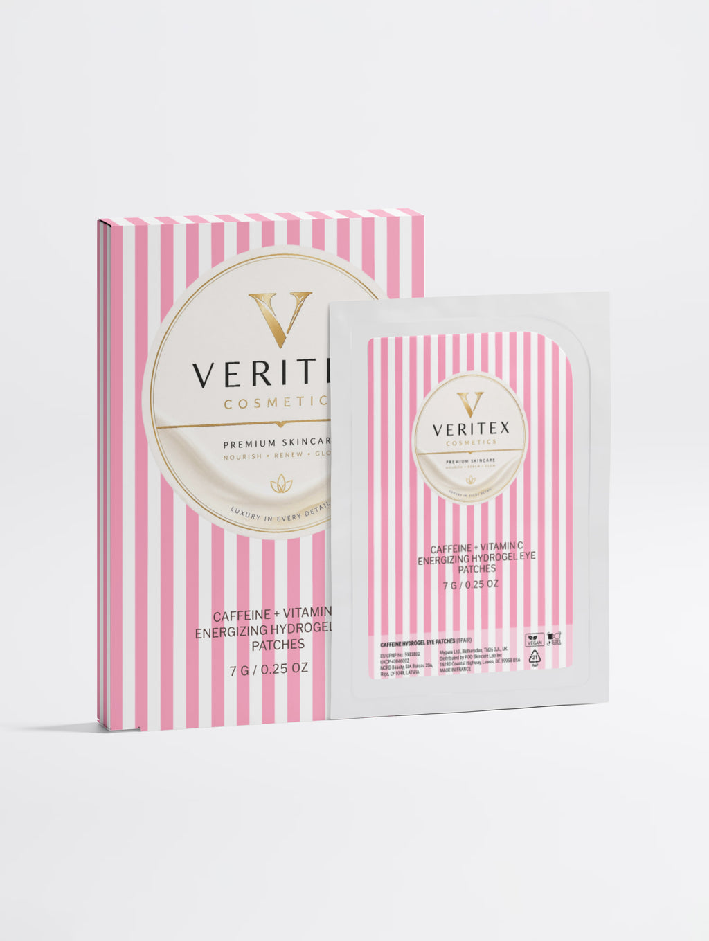 Koffein & C-vitamin Energizáló Hidrogél Szemmaszk