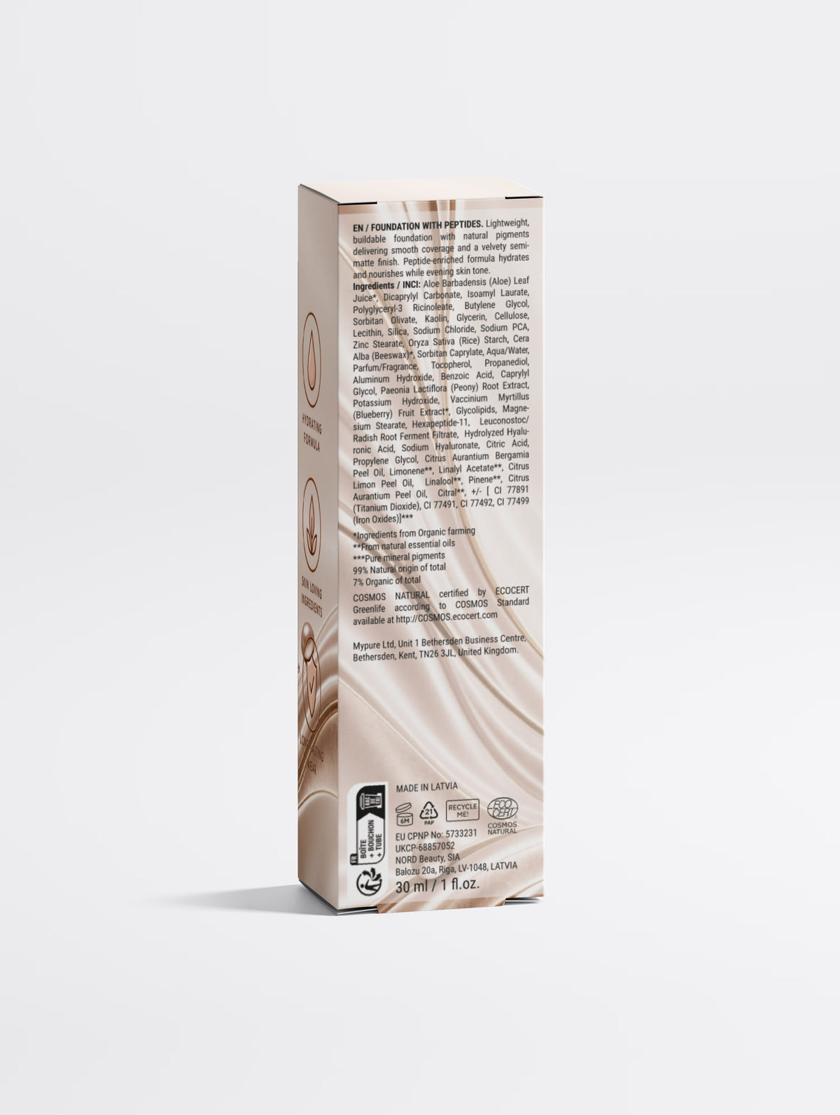 Peptideket tartalmazó alapozó, 05 Fair Neutral